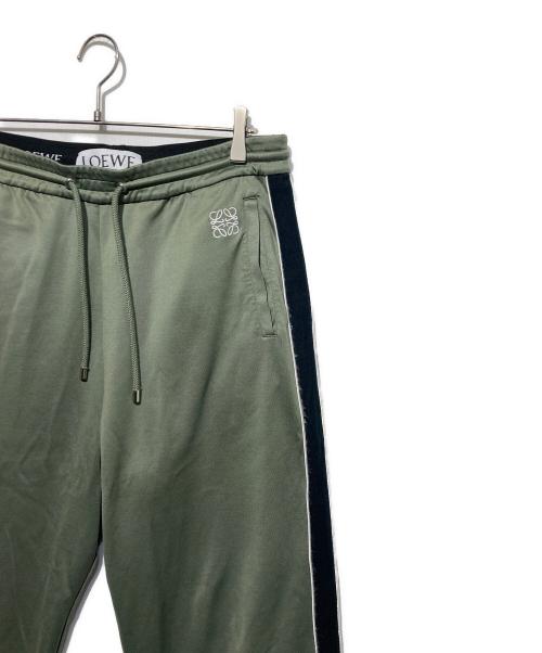 LOEWE（ロエベ）LOEWE (ロエベ) TRACKSUIT TROUSERS オリーブ サイズ:Lの古着・服飾アイテム
