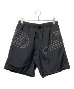 SUPREMEシュプリーム）の古着「Big Logo Nylon Shortビッグロゴナイロンショート」｜ブラック