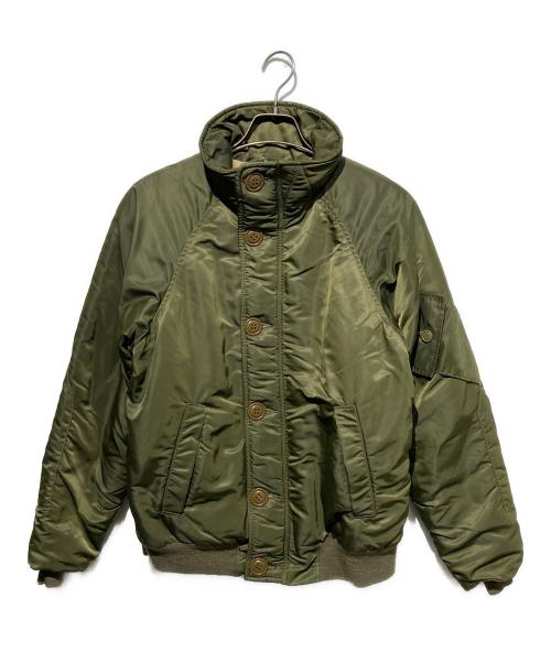 freewheelers（フリーホイーラーズ）freewheelers (フリーホイーラーズ) COLD WEATHER AIR CREW JACKET オリーブ サイズ:Mの古着・服飾アイテム