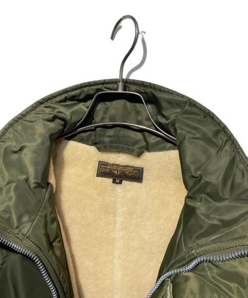 freewheelers（フリーホイーラーズ）freewheelers (フリーホイーラーズ) COLD WEATHER AIR CREW JACKET オリーブ サイズ:Mの古着・服飾アイテム