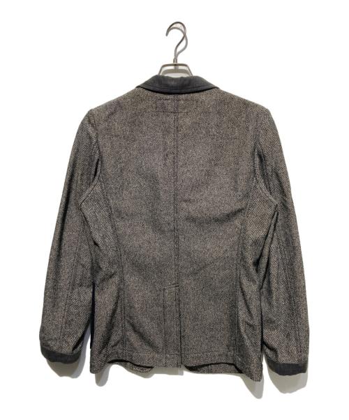 COMME des GARCONS HOMME（コムデギャルソン オム）COMME des GARCONS HOMME (コムデギャルソン オム) 切替テーラードジャケット グレー サイズ:XSの古着・服飾アイテム