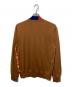 COMME des GARCONS HOMME PLUS (コムデギャルソンオムプリュス) 切替カーディガン ブラウン×レッド サイズ:FREE：12000円