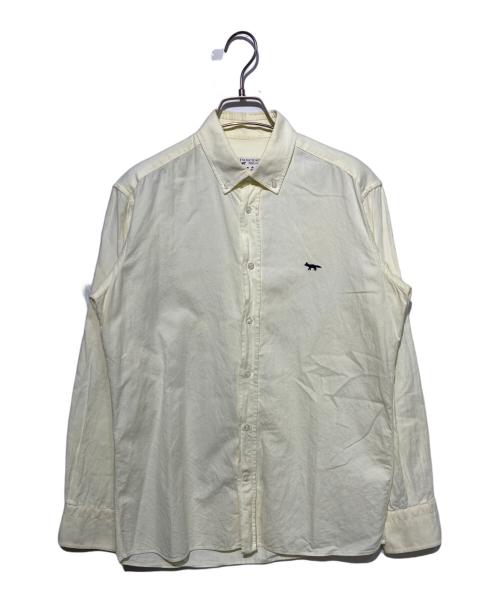 KITSUNE（キツネ）KITSUNE (キツネ) ボタンダウンシャツ イエロー サイズ:Sの古着・服飾アイテム