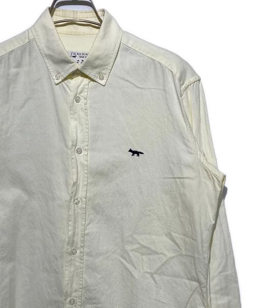 KITSUNE（キツネ）KITSUNE (キツネ) ボタンダウンシャツ イエロー サイズ:Sの古着・服飾アイテム