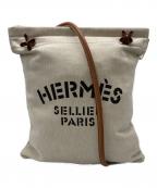 HERMESエルメス）の古着「アリーヌMM ショルダーバッグ」｜アイボリー