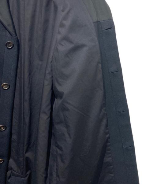 PLAN C（プランシー）PLAN C (プランシー) ツイルウールコート ネイビー サイズ:40の古着・服飾アイテム