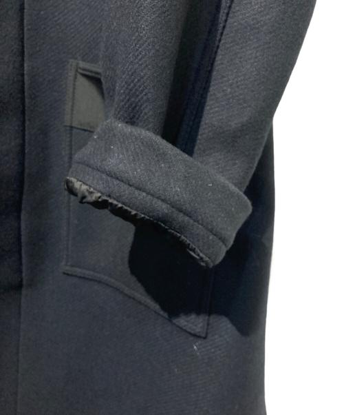 PLAN C（プランシー）PLAN C (プランシー) ツイルウールコート ネイビー サイズ:40の古着・服飾アイテム