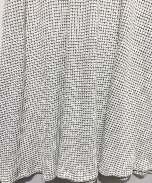 Seagreen（シーグリーン）Seagreen (シーグリーン) ビッグワッフルワンピース グレー サイズ:1の古着・服飾アイテム
