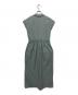 RIM.ARK (リムアーク) Waist narrow long dress グリーン サイズ:38：6000円