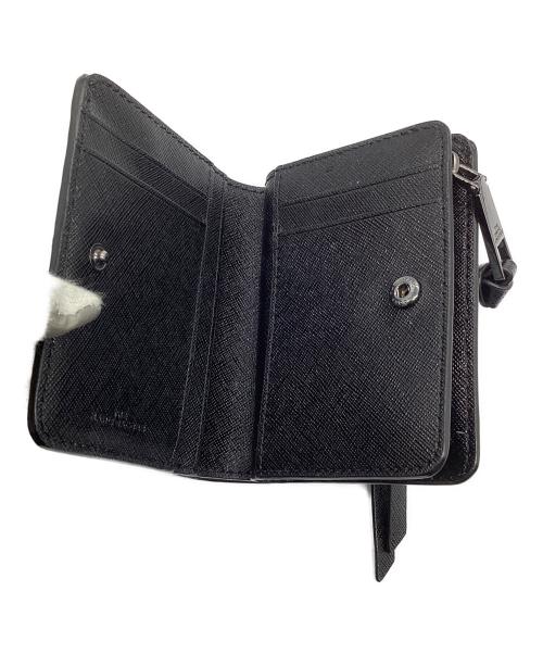 MARC JACOBS（マークジェイコブス）MARC JACOBS (マークジェイコブス) ザ スナップショット 2つ折り財布 ブルーの古着・服飾アイテム