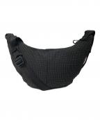 COMME des GARCONS HOMMEコムデギャルソン オム）の古着「エステルグリッドチェックショルダーバッグ」｜ブラック