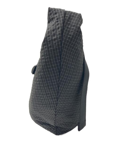 COMME des GARCONS HOMME（コムデギャルソン オム）COMME des GARCONS HOMME (コムデギャルソン オム) エステルグリッドチェックショルダーバッグ ブラックの古着・服飾アイテム