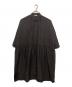 ichi Antiquite's（イチ アンティークス）の古着「Color Linen Shirt Dress」｜ブラック