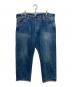 chimala（チマラ）の古着「ADJASTABLE WIDE TAPERED」｜インディゴ