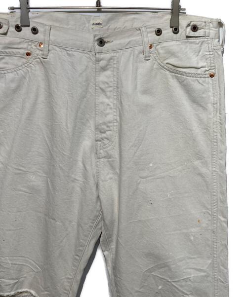 chimala（チマラ）chimala (チマラ) JOURNAL STANDARD LUXE (ジャーナルスタンダード ラックス) ADJASTABLE WIDE TAPERED ベージュ サイズ:34の古着・服飾アイテム