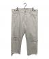 chimala（チマラ）の古着「ADJASTABLE WIDE TAPERED」｜ベージュ