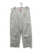 chimalaチマラ）の古着「DOUBLE KNEE PAINTER PANTS」｜ホワイト