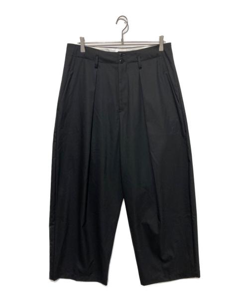 journal standard luxe（ジャーナルスタンダード ラックス）JOURNAL STANDARD LUXE (ジャーナルスタンダード ラックス) SUNDAY ハンサムワイドパンツ ブラック サイズ:Lの古着・服飾アイテム