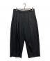 JOURNAL STANDARD LUXE（ジャーナルスタンダード ラックス）の古着「SUNDAY ハンサムワイドパンツ」｜ブラック