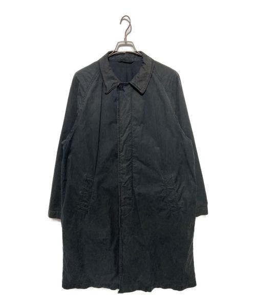 confect（コンフェクト）CONFECT (コンフェクト) スーピマコットンステンカラーコート ブラック サイズ:5の古着・服飾アイテム
