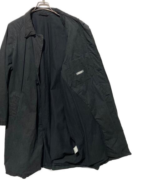 confect（コンフェクト）CONFECT (コンフェクト) スーピマコットンステンカラーコート ブラック サイズ:5の古着・服飾アイテム