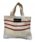 MARNI（マルニ）の古着「カナパトートバッグ」｜レッド×ベージュ