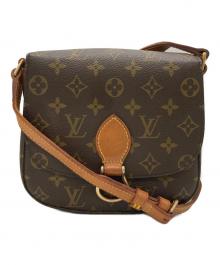 LOUIS VUITTON（ルイ ヴィトン）の古着「サンクルー ショルダーバッグ」｜ブラウン