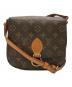 LOUIS VUITTON（ルイ ヴィトン）の古着「サンクルー ショルダーバッグ」｜ブラウン