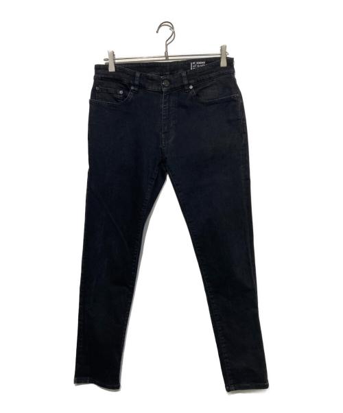 PT TORINO（ピーティートリノ）PT TORINO (ピーティートリノ) ブラックデニムパンツ ブラック サイズ:81cmの古着・服飾アイテム