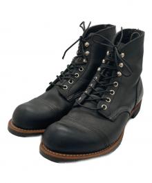 RED WING（レッドウィング）の古着「アイアンレジャーブーツ」｜ブラック