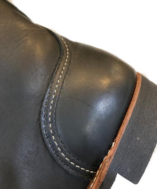 RED WING（レッドウィング）RED WING (レッドウィング) アイアンレジャーブーツ ブラック サイズ:26の古着・服飾アイテム