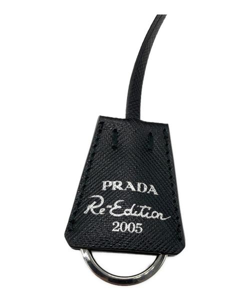 PRADA（プラダ）PRADA (プラダ) Re-Edition 2005 ナイロンショルダーバッグ ブラックの古着・服飾アイテム