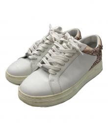 JIMMY CHOO（ジミーチュウ）の古着「ROME/F ローカットスニーカー」｜ホワイト