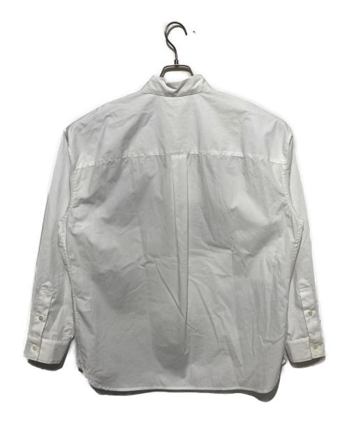 HERALBONY（ヘラルボニー）HERALBONY (ヘラルボニー) レギュラーカラーシャツ「marina-moji003」 ホワイト サイズ:Lの古着・服飾アイテム