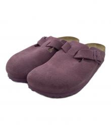 BIRKENSTOCK（ビルケンシュトック）の古着「ボストン レザーサンダル」｜パープル