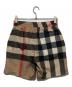BURBERRY (バーバリー) チェックショートパンツ ベージュ サイズ:S：25000円