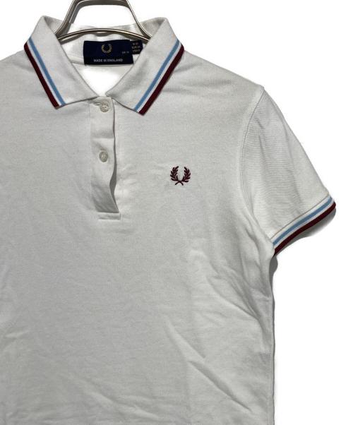 FRED PERRY（フレッドペリー）FRED PERRY (フレッドペリー) G12 ポロシャツ ホワイト サイズ:36の古着・服飾アイテム