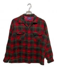 PENDLETON（ペンドルトン）の古着「ボードシャツ」｜レッド×グリーン