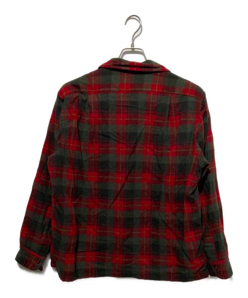 PENDLETON（ペンドルトン）PENDLETON (ペンドルトン) ボードシャツ レッド×グリーン サイズ:Lの古着・服飾アイテム