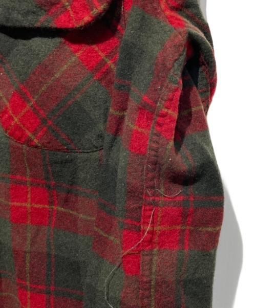 PENDLETON（ペンドルトン）PENDLETON (ペンドルトン) ボードシャツ レッド×グリーン サイズ:Lの古着・服飾アイテム
