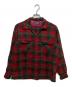 PENDLETON（ペンドルトン）の古着「ボードシャツ」｜レッド×グリーン