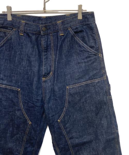 Carhartt WIP（カーハート ワーク イン プログレス）CARHARTT WIP (カーハート ワーク イン プログレス) ダブルニーデニムパンツ インディゴ サイズ:Mの古着・服飾アイテム