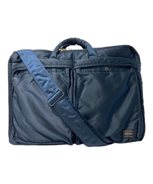 PORTER（ポーター）PORTER (ポーター) 3WAY BRIEFCASE ネイビーの古着・服飾アイテム