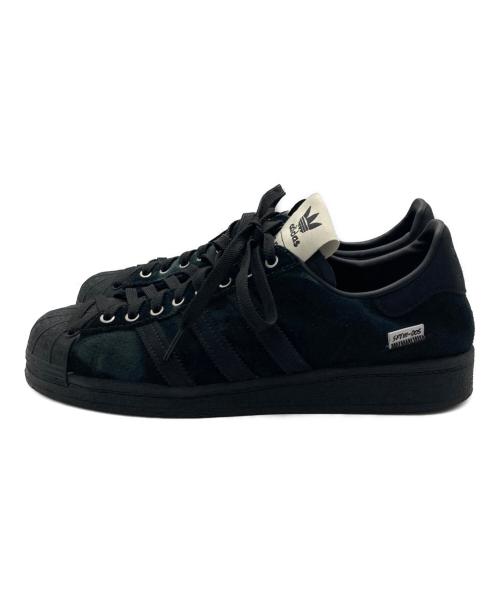 adidas（アディダス）adidas (アディダス) song for the mute (ソングフォーザミュート) Superstar 82 ブラック サイズ:26.5の古着・服飾アイテム