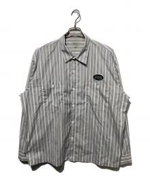 SEDAN ALL-PURPOSE（セダンオールパーパス）の古着「OVAL LOGO WORK SHIRT」｜グレー