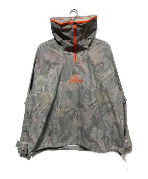 adidas（アディダス）adidas (アディダス) ジャケット オレンジ×グレー サイズ: 2XL 未使用品の古着・服飾アイテム