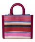 Kate Spade (ケイトスペード) マンハッタンストライプトート ピンク：15000円
