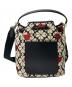 Kate Spade (ケイトスペード) フラワージャガードバッグ レッド×ブラック：14000円