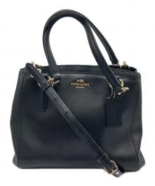 COACH（コーチ）の古着「2WAYバッグ」｜ブラック