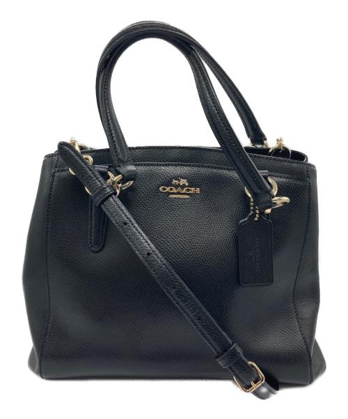 COACH（コーチ）COACH (コーチ) 2WAYバッグ ブラックの古着・服飾アイテム
